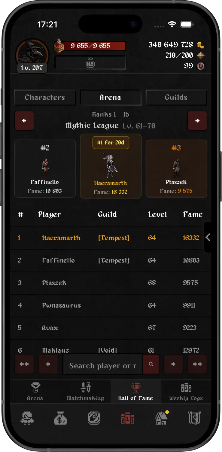 CLIMB THE LEADERBOARD