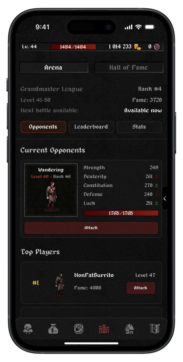 CLIMB THE LEADERBOARD