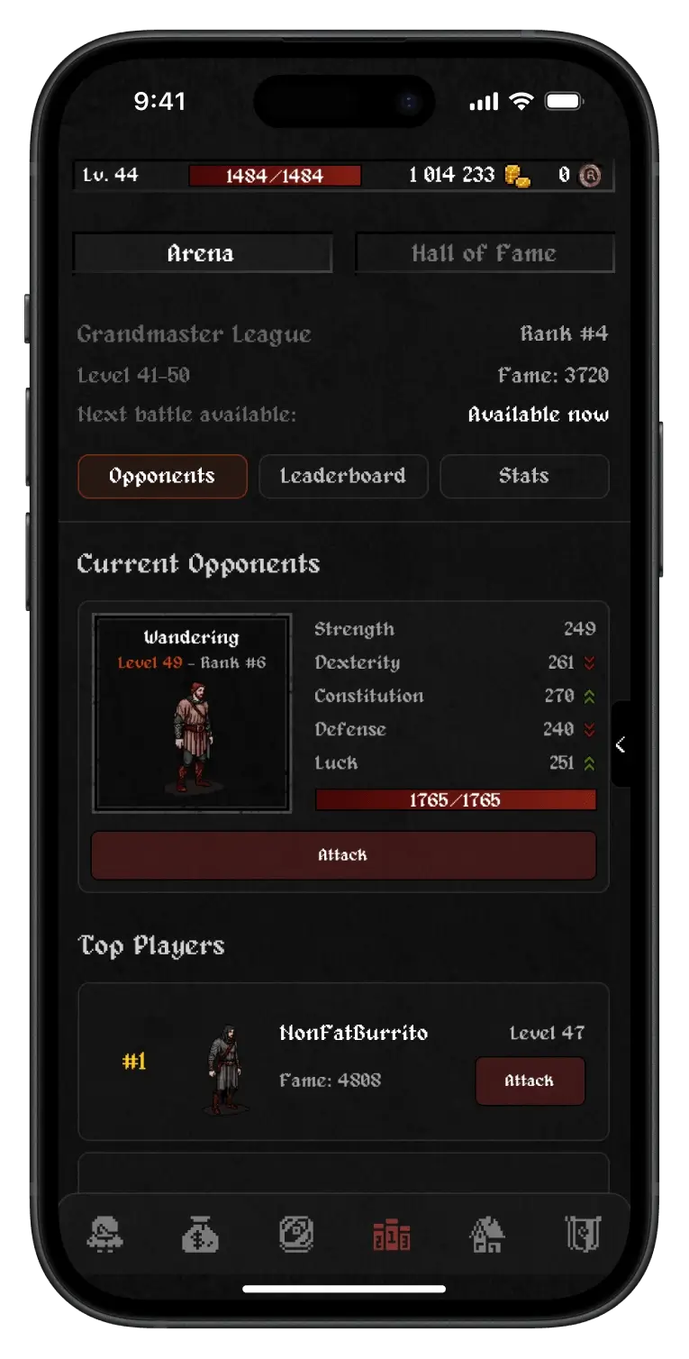 CLIMB THE LEADERBOARD