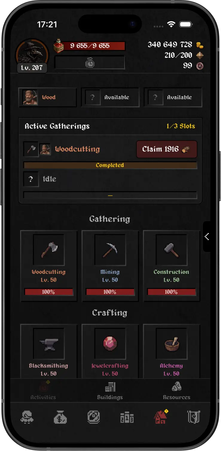 PROGRESS PROFESSIONS AND UPGRADE YOUR HOMESTEAD